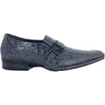 thumbnail image 2 of Men's Dress Shoes Loafers Crocodile Elastic Buckle Slip On, 2 of 4