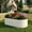 Beige with anti-cut strips, variant on Galvanized Raised Garden Bed Outdoor, 6x3x1 ft Metal Planter Box for Flowers Vegetables, Rust-Resistant Raised Garden Beds for Gardening, Easy Assembly Outdoor Garden Box & Planters, Gray