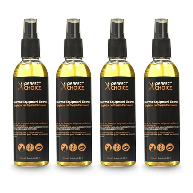 Limpiador Equipo Electrónico Perfect Choice Kit 4 Pz 250ml c/u