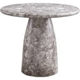 thumbnail image 5 of Meridian Furniture Cosenza Brown 36" Indoor/Outdoor Concrete Dining Table, 5 of 7
