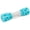 Blue, variant on Messy Mutts Totally Pooched Toss 'n Stuff Hourglass | Interactive Treat and Squeak Toy for Dogs | Durable 7” TPR Dog Toy | Orange