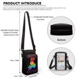 thumbnail image 6 of HELLHERO Happy Easter with Shoulder Strap Adjustable Shoulder Strap Crossbody Bag with Adjustable Strap Polyester 4.33x1.97x7.09 for Adults, 6 of 7