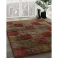 thumbnail image 3 of Ahgly Company Machine Washable Indoor Rectangle Abstract Saffron Red Area Rugs, 7' x 10', 3 of 7