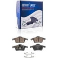 thumbnail image 6 of Detroit Axle - REAR Brake Kit for Volvo 2001-2009 S60, 1999-2006 S80, 2003-2007 XC70, 2001-2009 V70 Drilled & Slotted Disc Brake Rotors Replacement Ceramic Brakes Pads, 6 of 6