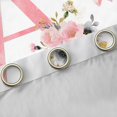 thumbnail image 4 of Homewish Letter A Monogrammed Curtains Pack of 2 (42x84 Each),Girls Kawaii Bowtie Curtains Blackout,Pink White Bedroom Curtains For Princess Kids,Microfiber Room Decorative, 4 of 6