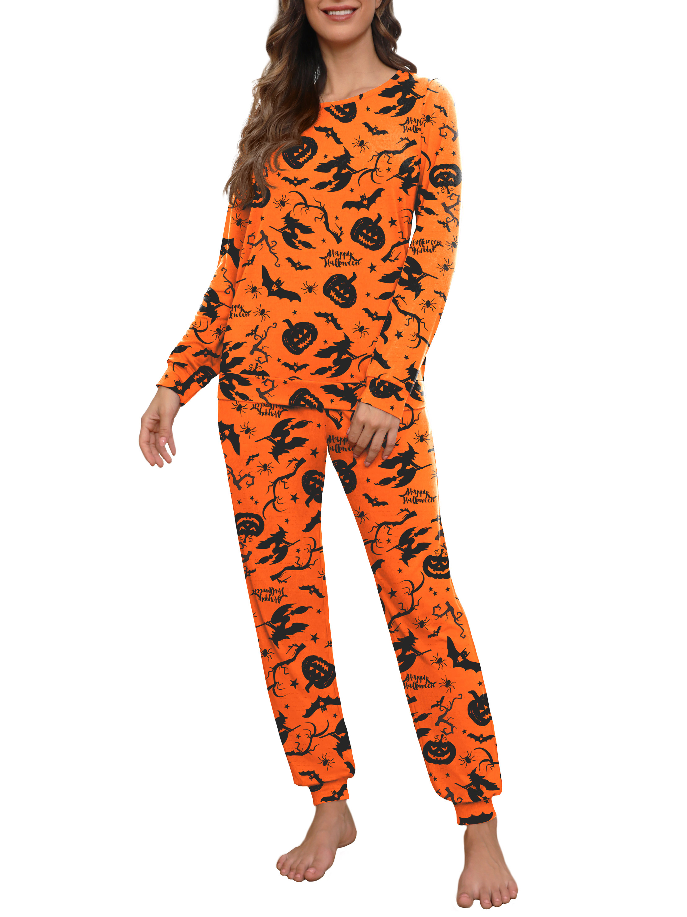 MINTREUS Women's Long Sleeve Pajama Set photo 1