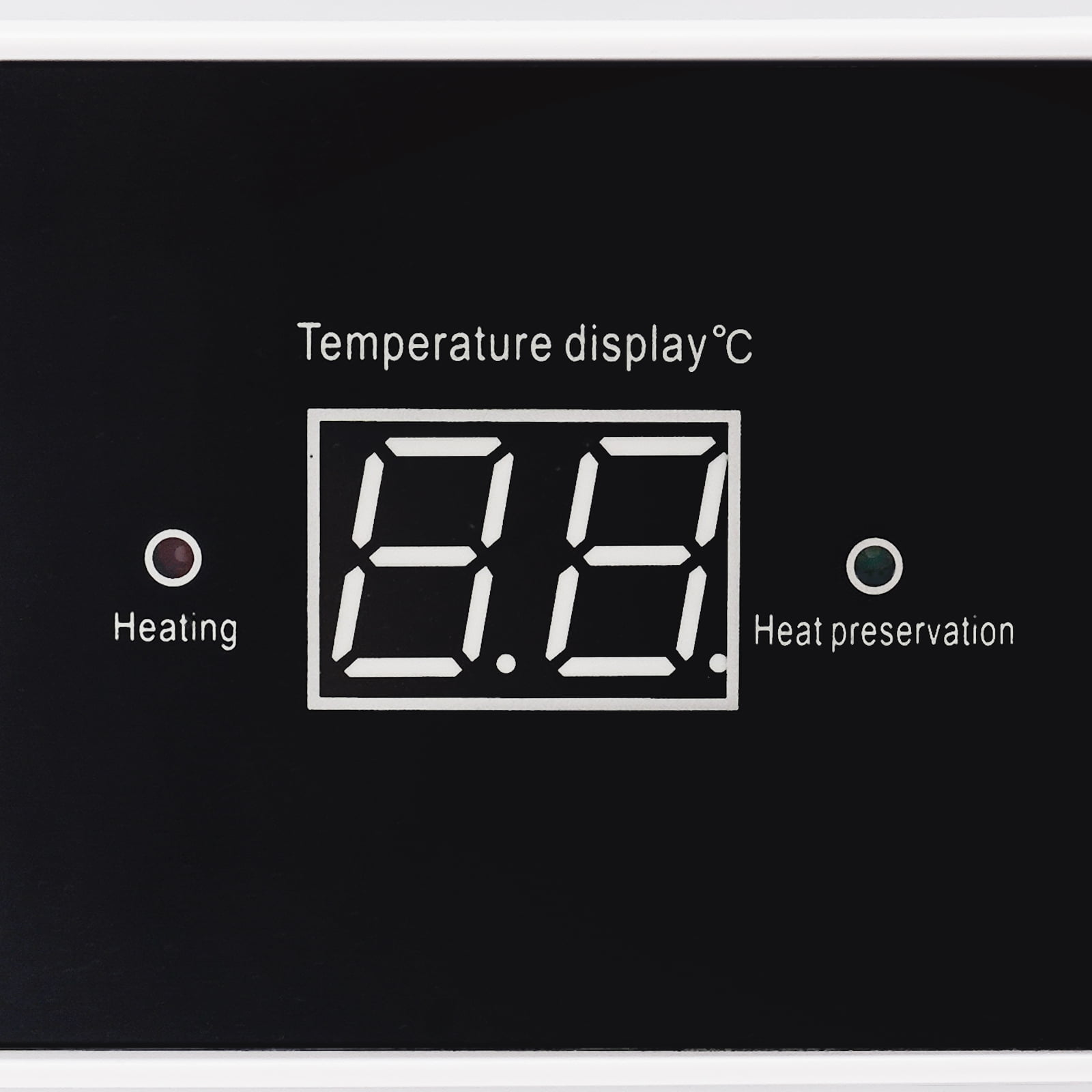 Compact 1500W water heater with adjustable temperature (86-149°F), 2.1-gallon capacity, energy-efficient, stainless steel lining, IPX4 waterproof for safe and efficient use
