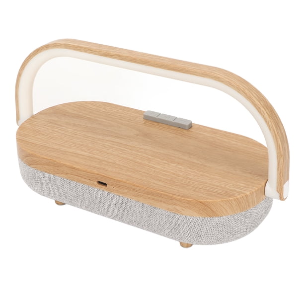 Luz nocturna de carga inalámbrica Bling Bling lámpara táctil de 4 luces Altavoz Bluetooth