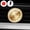 Gold, variant on Mini Car Dashboard Clock, Luminous Analog Auto Clock with Vent Clip & Double-Sided Tape, Universal Fit for Car Boat Bike Home(Black)