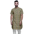 thumbnail image 1 of Atasi Indian Long Kurta For Mens Summer Wear Cotton Cambric Wedding Kurta Shirt, 1 of 1