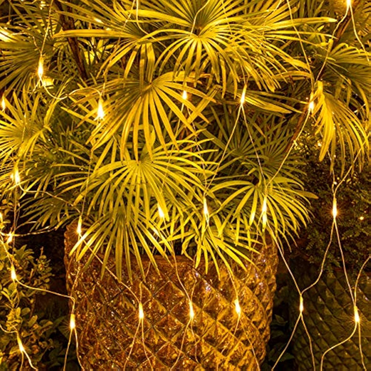 Wick's Outdoor Living MESH 6 x 10 ft Outdoor LED String Lights, 6-Pack