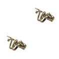 thumbnail image 4 of Qarigey Juego de anillos de aleación, anillo masculino ajustable estereoscópico exagerado, accesorios populares, suministros de joyería, vacaciones, Bronce 2piezas Qarigey CBP267205, 4 of 6