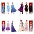 thumbnail image 2 of Disney Princess Frozen Elsa Anna Dress Up Princess, muñeca de dibujos animados Kawaii periférica, juguetes creativos hechos a mano para niños QYM unisex, 2 of 2