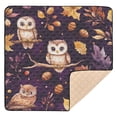 thumbnail image 6 of WOBOGO Adorable Baby Owls and Acorns Pattern Baby Playmats Extra Large Waterproof Rollable Activity Pads for Toddlers 50×50inch, 6 of 7