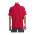 thumbnail image 3 of Gildan Youth Performance&nbsp;Double Piqué Sport Shirt, S, Red, 3 of 3