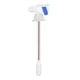 thumbnail image 4 of Dispensador de botellas de agua, dispensador de bebidas, eléctrico portátil, automático Azul y blanco, 4 of 9