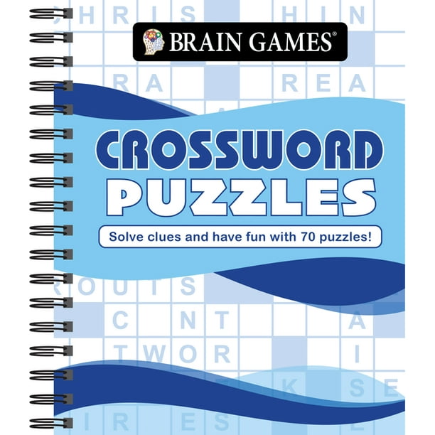 Brain Games: Brain Games - Crossword Puzzles (Waves) : Solve Clues and Have Fun with 70 Puzzles! (Other)