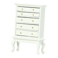 thumbnail image 5 of Almencla Doll House 5 Drawer Chest Miniature,Miniature Dollhouse Display Cabinet,1/12,Dollhouse Vertical Storage Cabinet,for Dollhouse White, 5 of 8