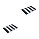 thumbnail image 1 of Toystoory Alfombrilla elegante y duradera para baños: alfombra de baño de poliéster multifuncional antideslizante y fácil de limpiar blanco negro 41 cm * 61 cm 2Conjunto, 1 of 6