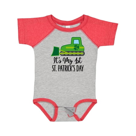 

Inktastic First St Patricks Day Irish Truck Gift Baby Boy Bodysuit