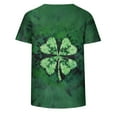 thumbnail image 5 of Levmjia Womens Fashion Tops Casual Short Sleeve Loose St. Patrick's Day Printed T Shirt Round Neck Blouse Soft Breathable Comfortable Everyday Wear, 5 of 7