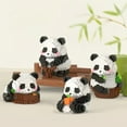 thumbnail image 7 of HI-Reeke Animal Micro Mini Building Block Set Flower Panda Building Bricks Kit for Kid Adult Black, 7 of 7