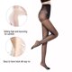 thumbnail image 3 of Medias de pie con control transparente brillante súper sexy para mujer con medias de seda, 3 of 5