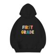 thumbnail image 5 of Ruyang First Grade Hoodies Back to School Hooded Sweatshirts Kids Boys Girls First Day of School Hoodie Cute Pullover Top, 5 of 5