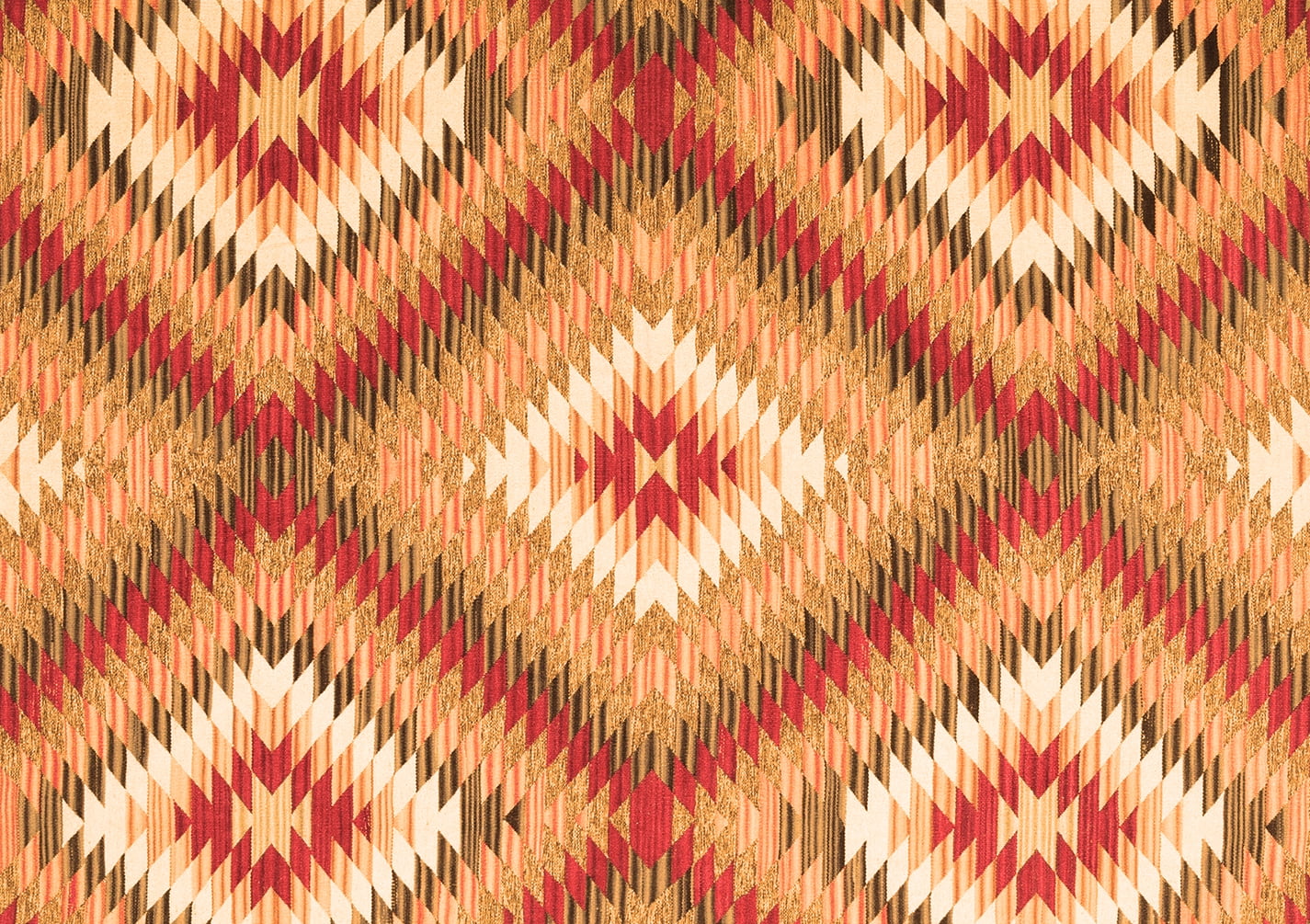 Ahgly Company Indoor Rectangle Southwestern Orange Country Area Rugs, 2