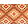 thumbnail image 1 of Ahgly Company Indoor Rectangle Southwestern Orange Country Area Rugs, 3' x 5', 1 of 1