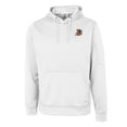 thumbnail image 2 of Unisex Cutter & Buck White Durham Bulls Clique Lift Eco Performance Pullover Hoodie Sweatshirt, 2 of 3