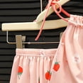 thumbnail image 5 of CAICJ98 Girls Toddler Baby Summer Clothes 3 6 12 18 Months 2T 3T 4T 5T Girls Outfits Sleeveless Tank Top Shorts Set 2 Pcs (Pink,18-24 Months), 5 of 5