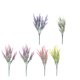 thumbnail image 2 of Muyoka 5 piezas de flores de lavanda artificiales de Provenza, ramo de flores falsas, flores de seda para decoración del hogar Muyoka Hogar, 2 of 6