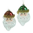thumbnail image 5 of 2 uds colgante brillante cartel para colgar etiqueta de regalo decoración de vacaciones en casa Navidad adorno colgante de Papá Noel para ventana, 5 of 5