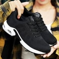thumbnail image 3 of Chaussures Tissées pour Femmes Sport Lite Espadrilles pour Femmes Chaussures Décontractées Version Coréenne Bottes Espadrilles pour Femmes Mode Respirantes Étudiantes Espadrilles à Air Talons pour Femmes Chaussures Coussinées, 3 of 6