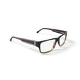 thumbnail image 3 of American Classics Men’s Joplin Square Prescription Eyeglasses with Case, Brown, 3 of 6