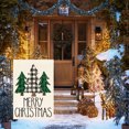 thumbnail image 3 of Sm:)e Winter Christmas Tree Garden Flag 12 x 18 Inch, 3 of 10