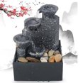 thumbnail image 3 of OUSITAID Waterfall Fountain TableTop Ornaments Crafts Landscape Waterfall Scene Basin Home 4, 3 of 6