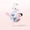 Pink Blue (Three Leaves) Comes with 2 Aromatherapy Tablets, variant on Car Accessories Air Vent Fragrance Car Creative Gift Car Perfume Car Decoration Propeller Fragrance Ornament