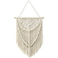 thumbnail image 1 of Wosthever Tapiz moderno diseño Simple adorno colgante en la pared cuerda de algodón macramé Tas Decoración del hogar, 1 of 6