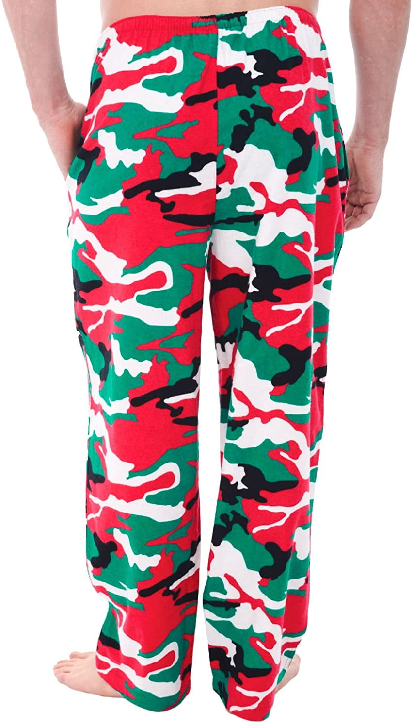 Men's Warm Flannel Pajama Pants, Long 