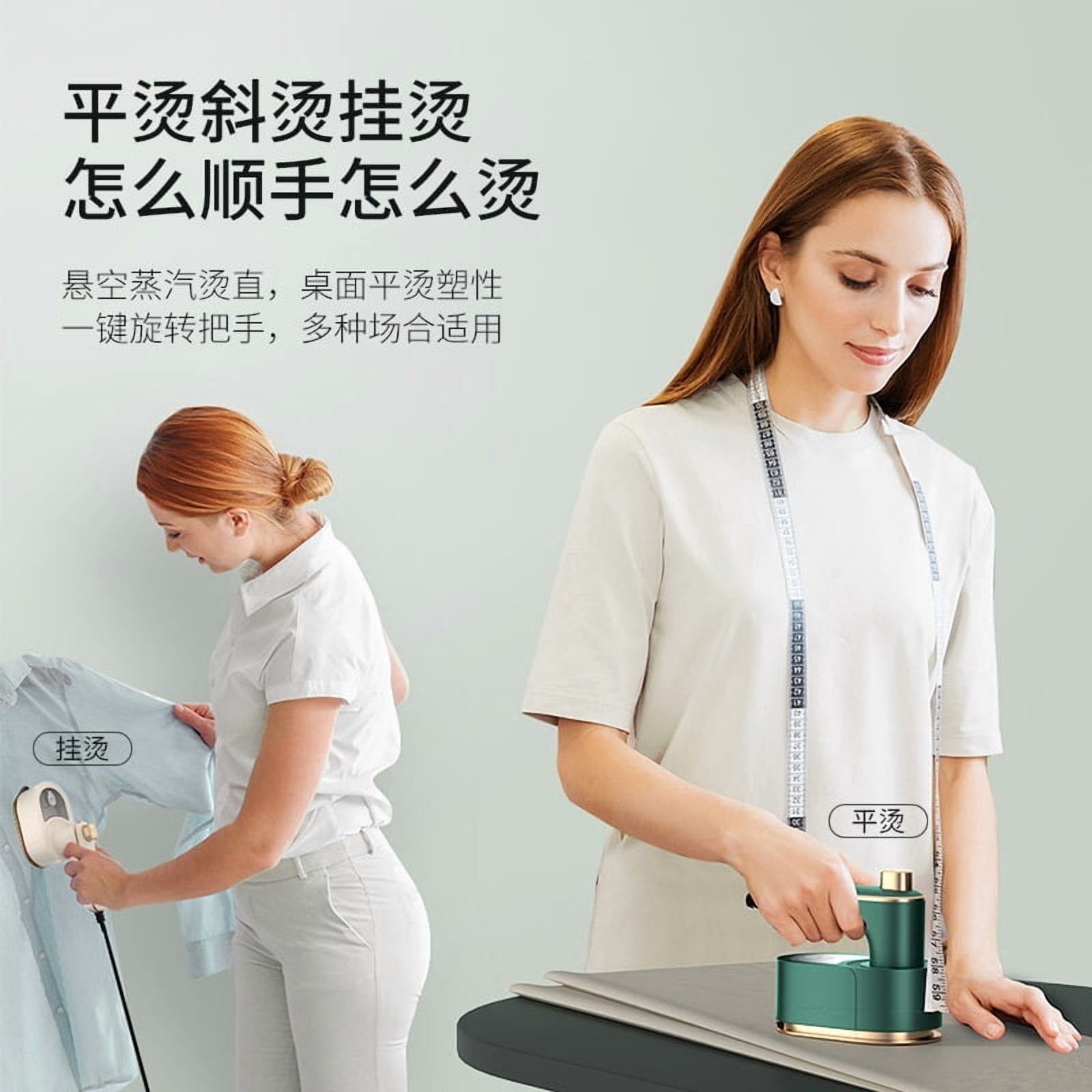 Cross-Border Handheld Folding Hanging Ironing Machine Portable Steam Iron Travel Mini Ironing Clothes Fantastic Product Easy Storage