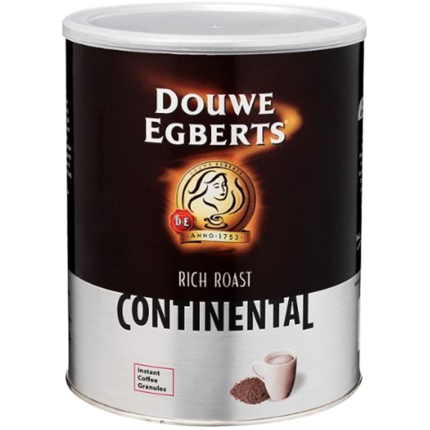 Douwe Egberts Rich Roast Continental Instant Coffee Granules 750G