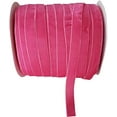 thumbnail image 1 of 10 Yards Velvet Ribbon Spool (Red  5/8"), 1 of 5