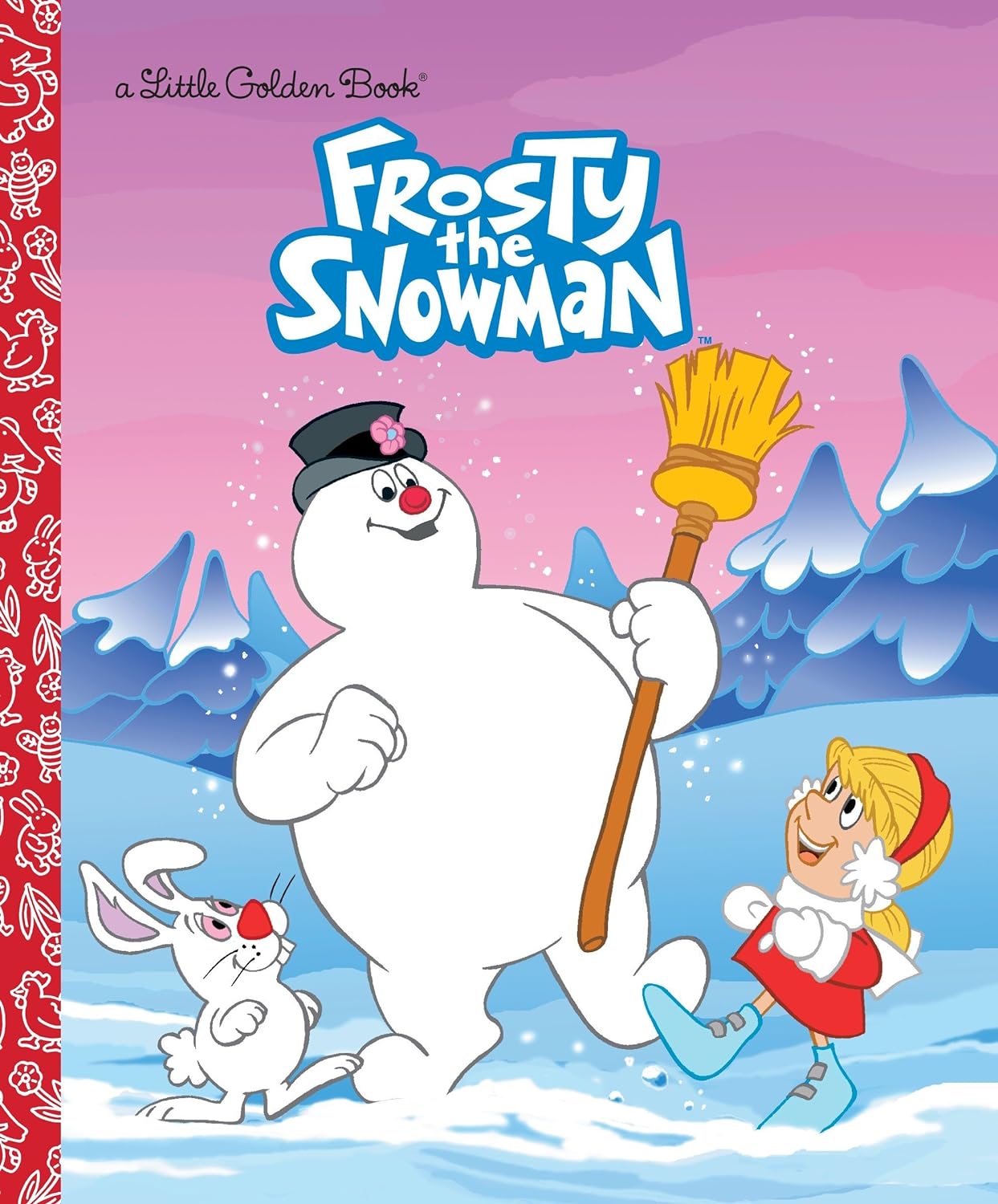Christmas Frosty the Snowman Holiday Gift Set Includes Frosty the Snowman Little Golden Book, Frosty The Snowman Stuffed Animal Plush Toy Soft Huggable Buddy, and Coloring Page (Friendship and Fun)