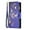 Purple Butterfly, variant on for iPhone 16 Zipper Wallet Case with Credit Card Slots, Floral Flower Pattern PU Leather Flip Cover for Women Girls, Wrist Hand Strap Kickstand Magnetic Clasp Case, Gold Butterfly