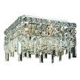 thumbnail image 1 of Elegant Lighting Maxime 14" 5 Light Royal Crystal Flush Mount, 1 of 2