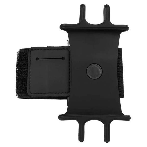 360 Degree Rotating Running Armband Phone Holder Adjustable Sports Wristband Case for 4-6.5 Inch Smartphones Outdoor Fitness