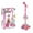 Pink, variant on Yucurem 2026 Star Microphone with Stand, All in One Microphone Toy for Birthday Parties Singing, Portable Karaoke Machine for Singing, Music Play for Kids (Pink)