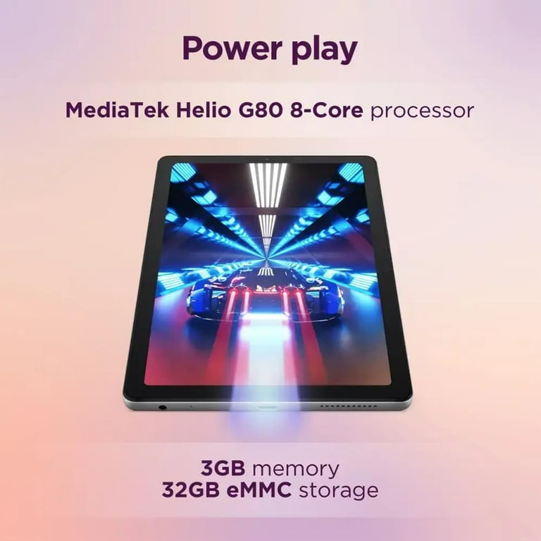 Lenovo Tab M9 9'' HD (1340 x 800) Tablet, MediaTek Helio G80 (12